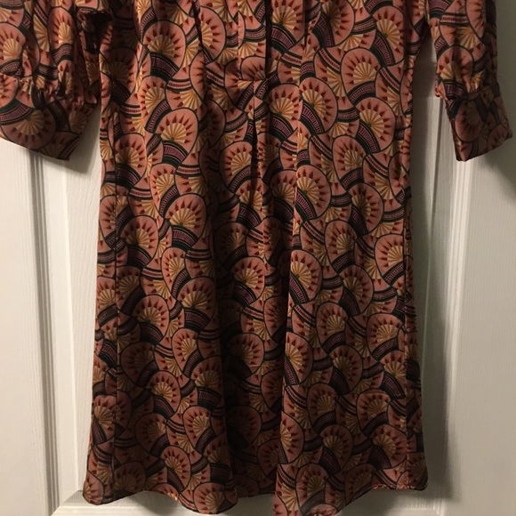 Eva Franco Edeline Abstract Shirtdress Size 2P - Picture 9 of 16